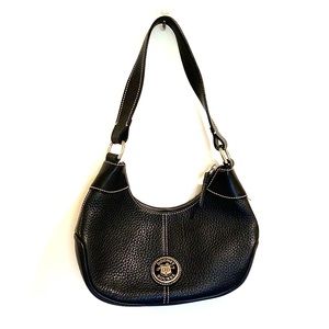 Dooney & Bourke Black Pebbled Leather Purse